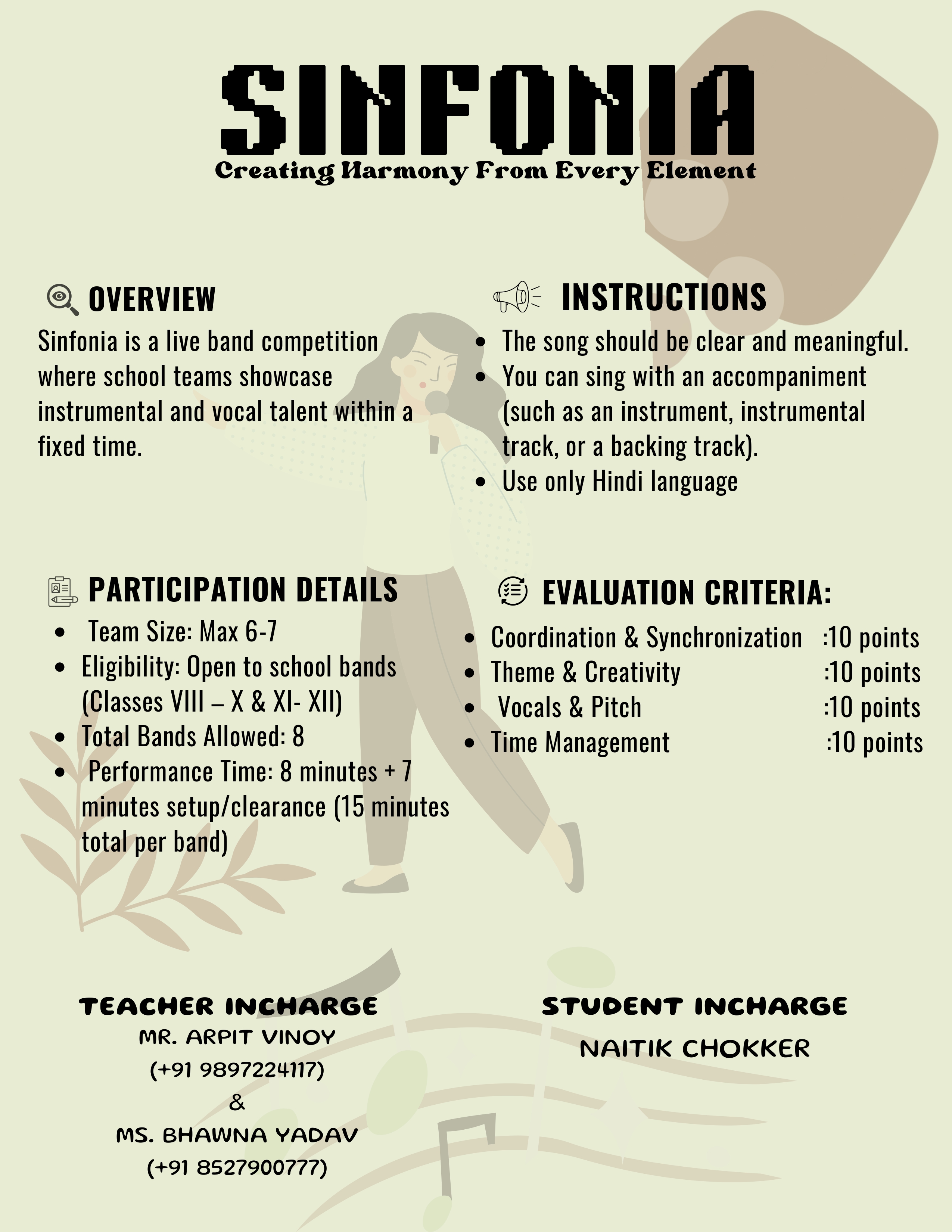 Sinfonia Band Competition